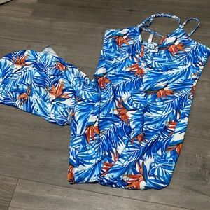 Women’s Long Blue Maxi Dress